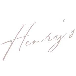 Logo for Henry’s Seafood Bar and Grill, Cirencester – handwritten script style