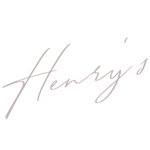 Logo for Henry’s Seafood Bar and Grill, Cirencester – handwritten script style