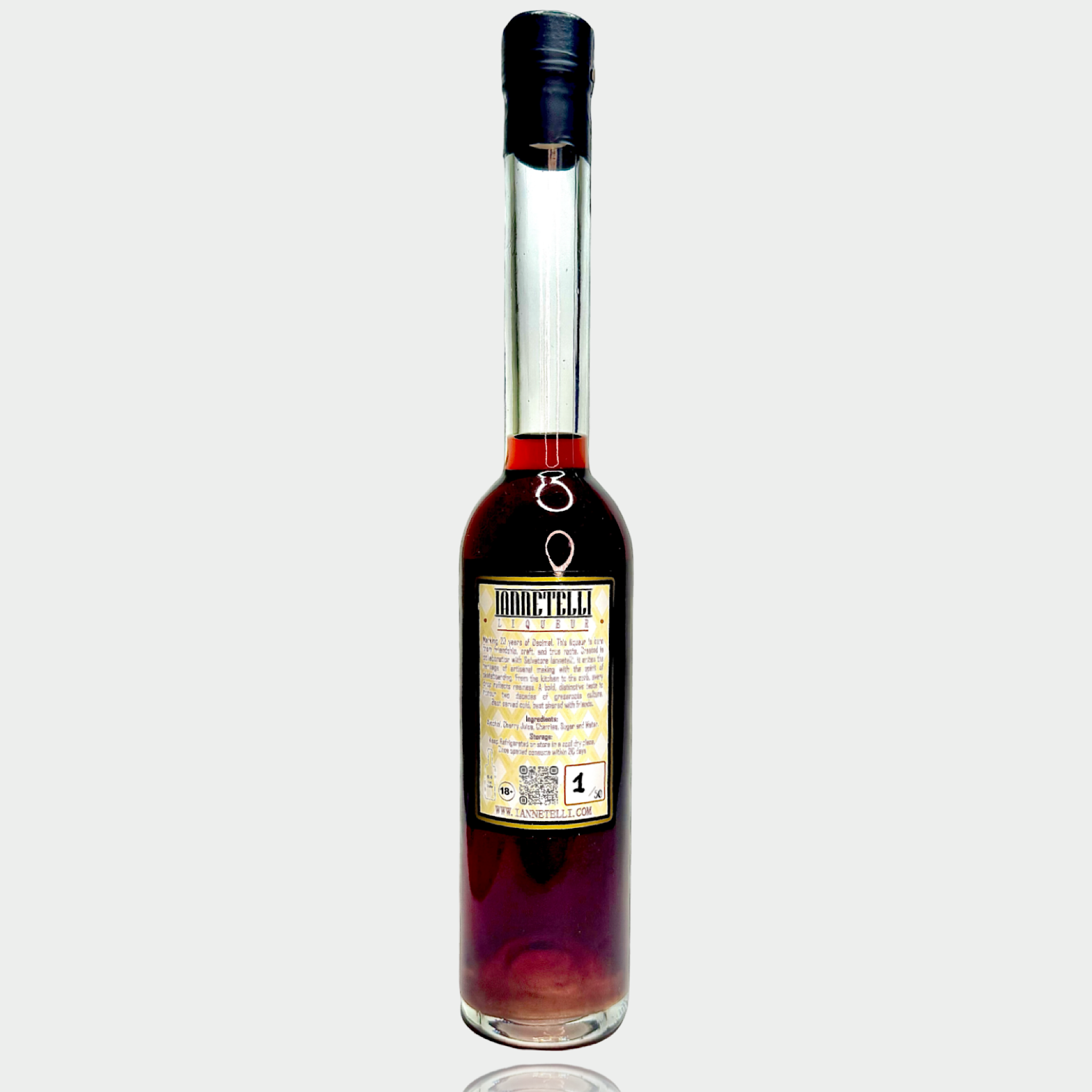 Iannetelli X Decimal - Cherry Liqueur - 350ml - Iannetelli Liqueur’s