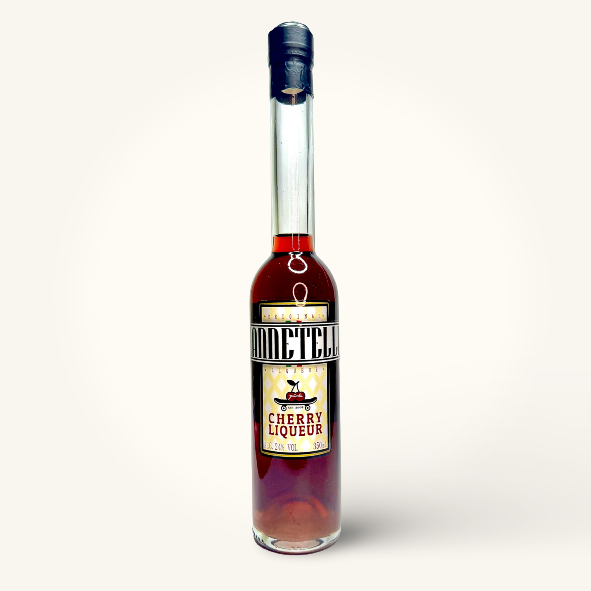 Italian Cherry liqueur bottle by Iannetelli Liqueurs